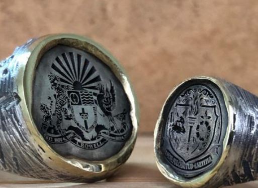Personalized Family Crest Ring