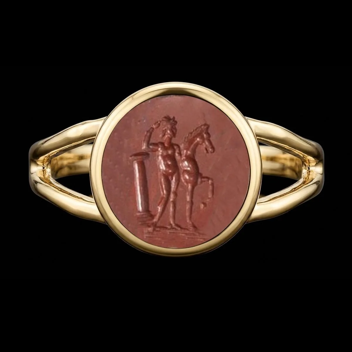 Vintage Gold Signet Ring